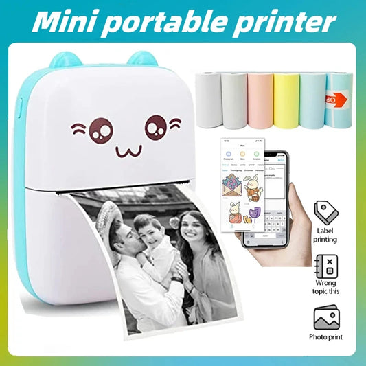 Mini Cat Portable Bluetooth Thermal Printer