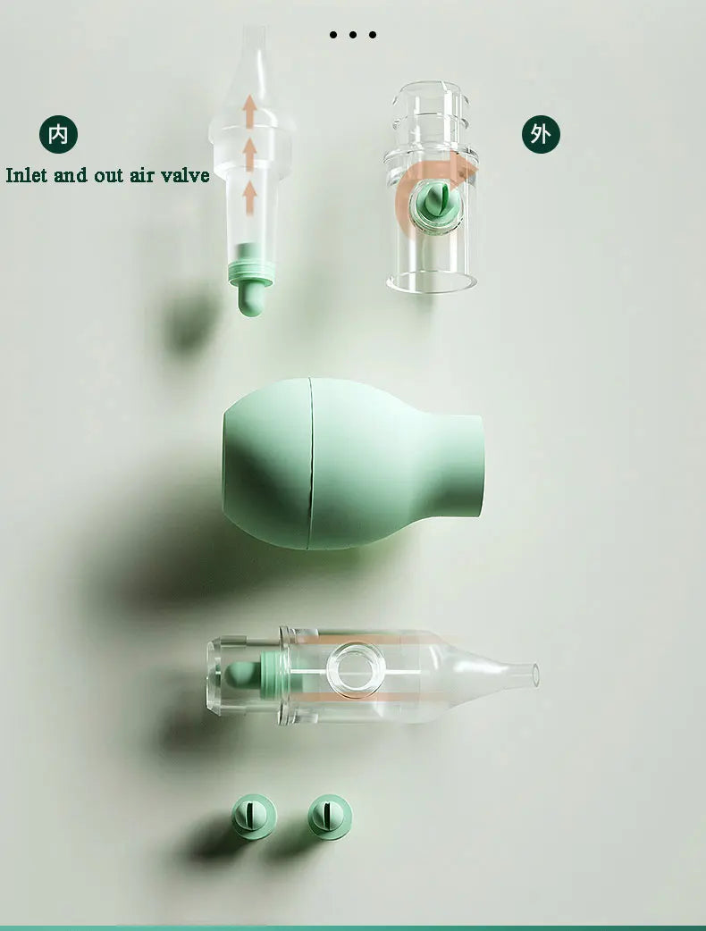 Soft Silicone Baby Nasal Aspirator