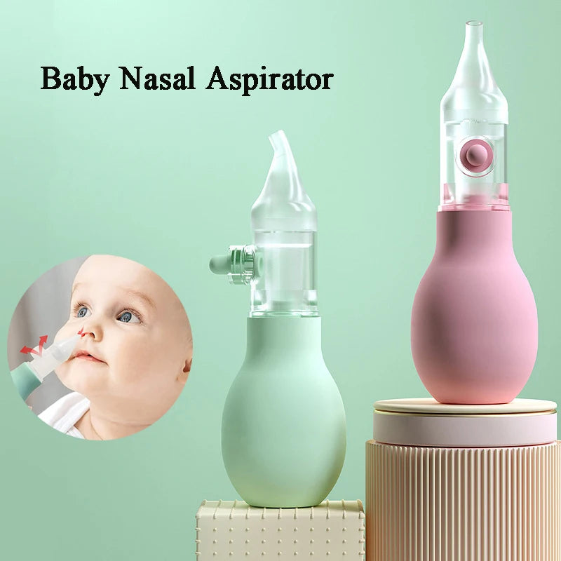 Soft Silicone Baby Nasal Aspirator
