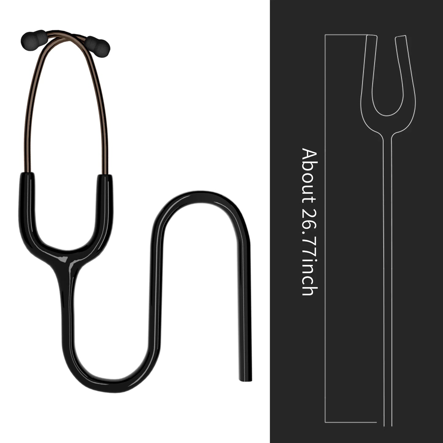 CARENT Single Head Cardiology Stethoscope