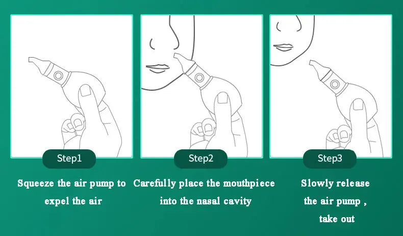 Soft Silicone Baby Nasal Aspirator